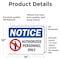Signmission Authorized Personnel Only OSHA Notice Sign, Vinyl Decal, 14in W x 10in L, 2PK OS-2PACK-NS-D-1014-L-15276 - alternate 5